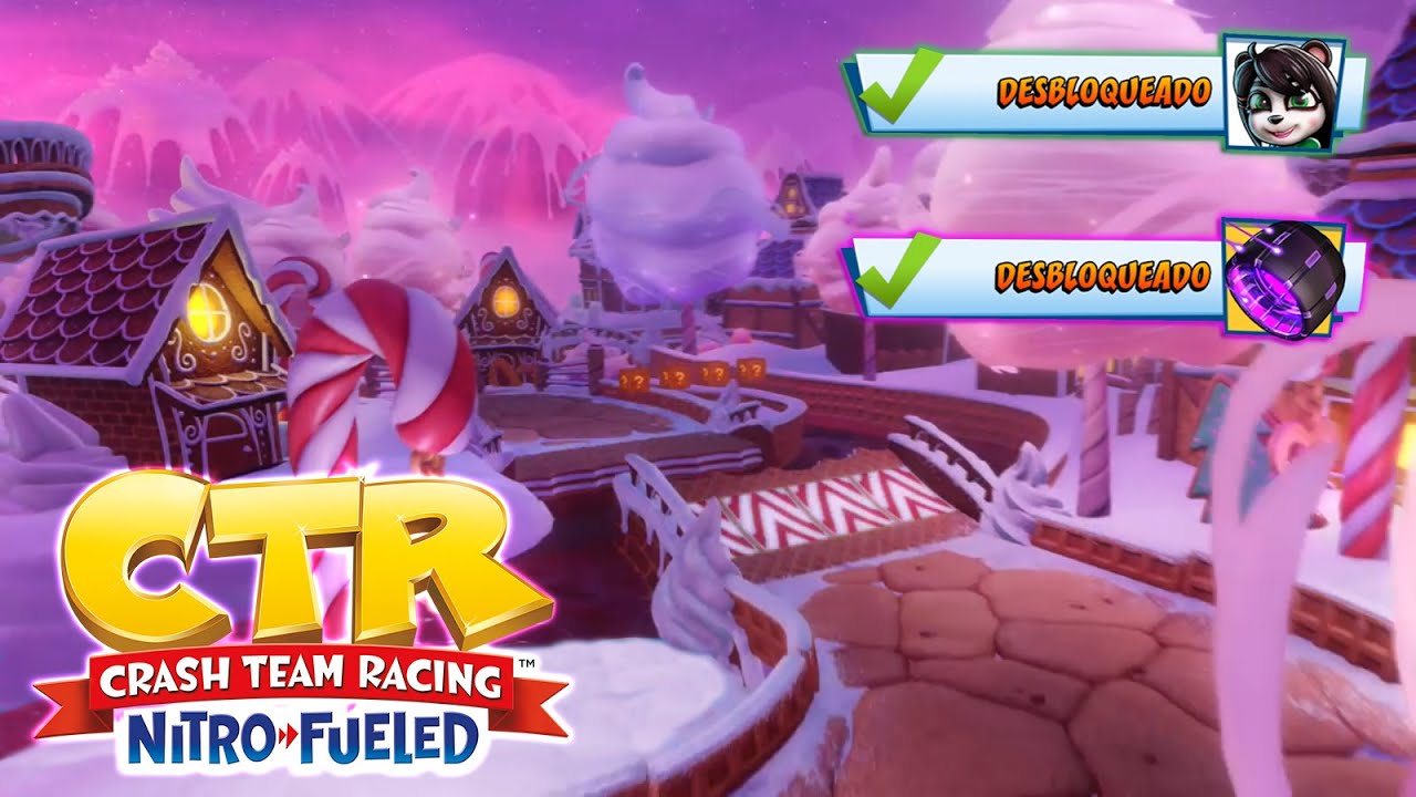 Crash Team Racing Nitro-Fueled - Desbloqueamos a (Yaya Panda)