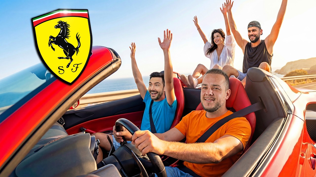 Ils testent ma Ferrari et &ccedil;a d&eacute;rape ! (La Boiserie, Valouzz, Lebouseuh et EnjoyPhoenix