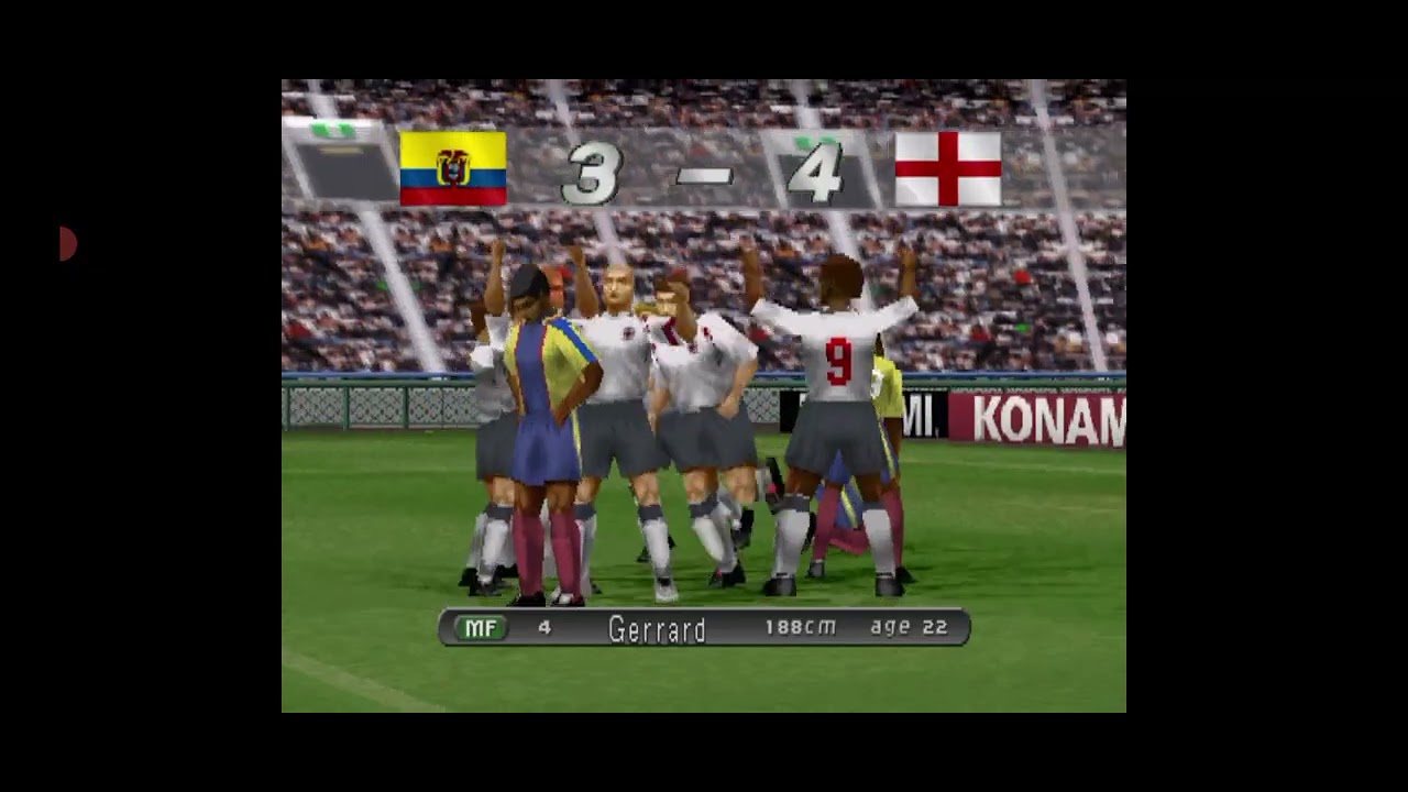 Maís de 5 amistosos Winning Eleven 2002