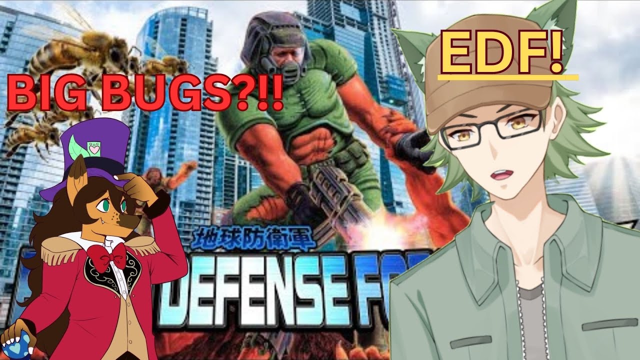 Реакция Vtube-пользователей на обзор Earth Defense Force 5 от SsethTzeentach