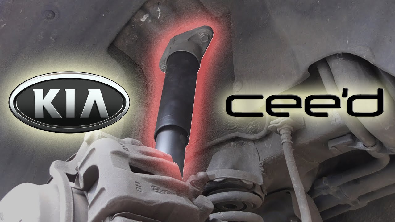 Cambio amortiguadores traseros en tu coche - Kia Ceed