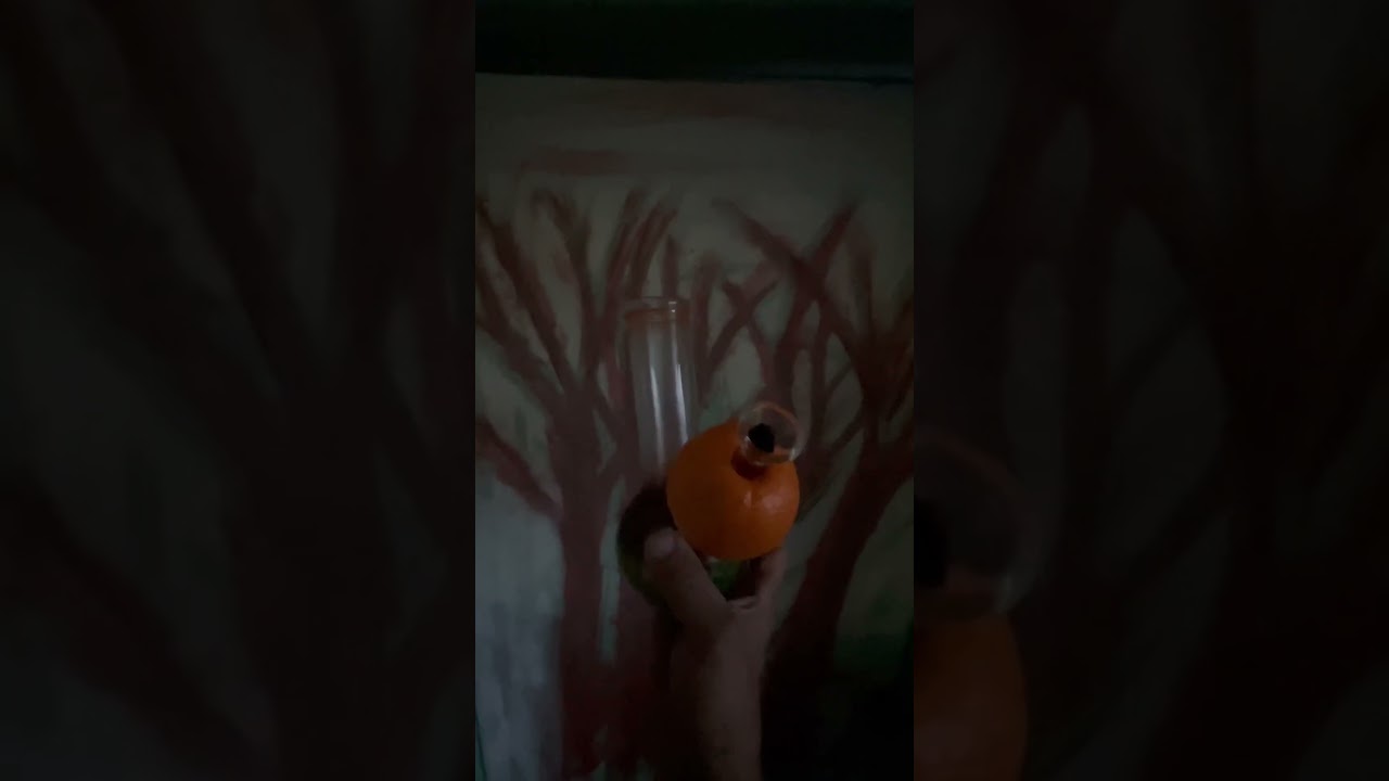 Orange weed pipe