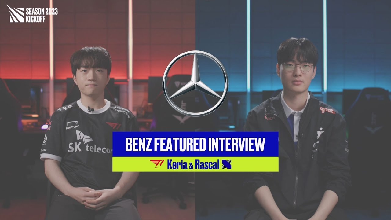 Benz Featured Interview: T1 Keria vs DRX Rascal | SEASON 2023 KICKOFF [Eng Sub]