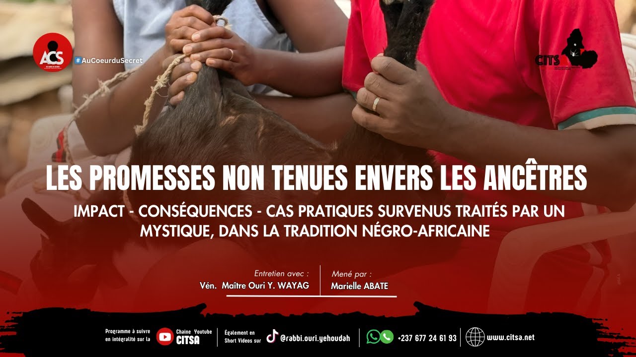 AU COEUR DU SECRET EPI 113: PROMESSE NON TENUE AUX ANCETRES