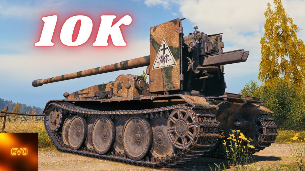 Grille 15 - 10K Damage & T110E3 - 11.6K Damage 6 Kills World of Tanks