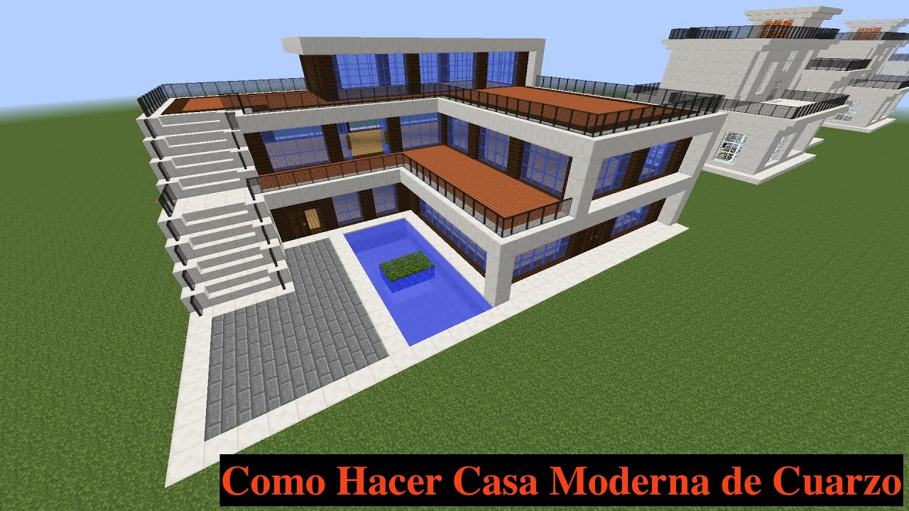 Como Hacer una Casa Moderna en Minecraft (PT2)