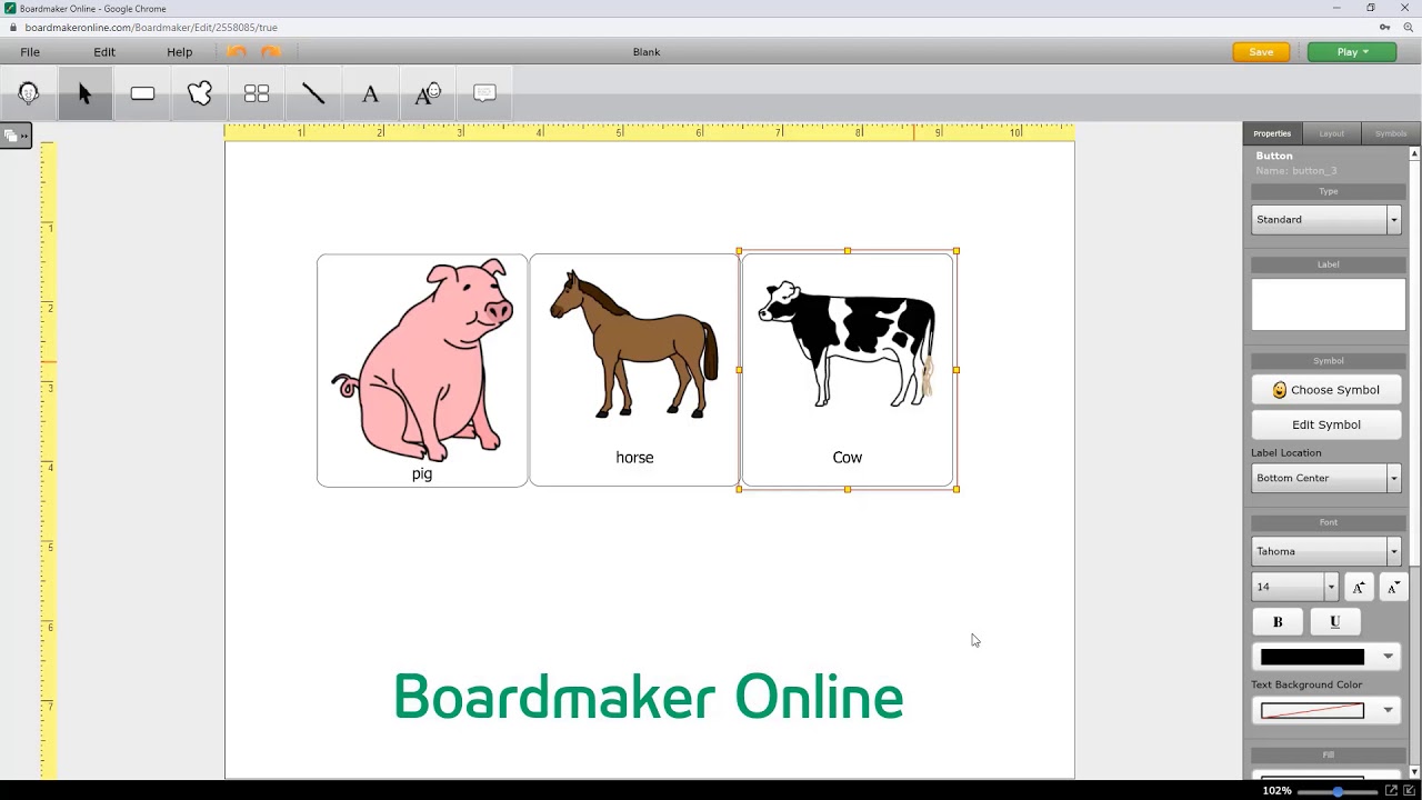 Transition from Boardmaker Online: Adding Symbols for Things in a Category