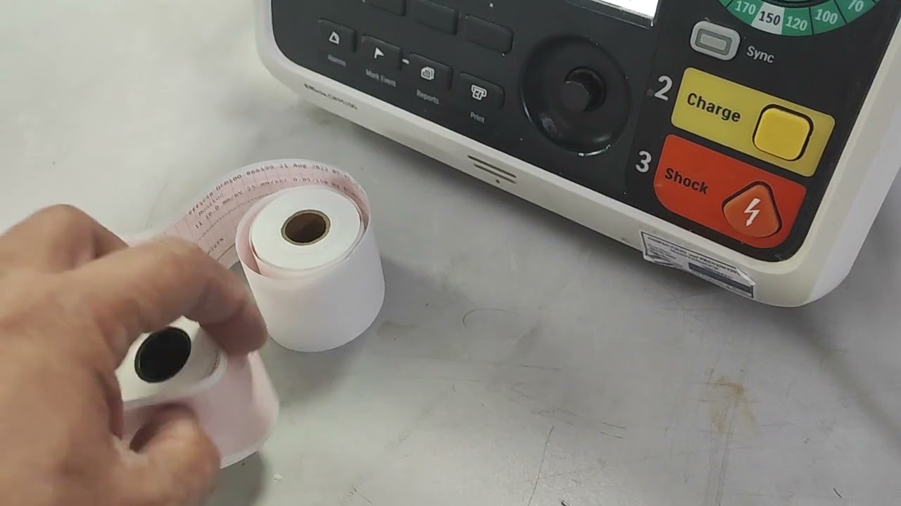 Defibrillator Philips Eficia DFM100 Printing problem.