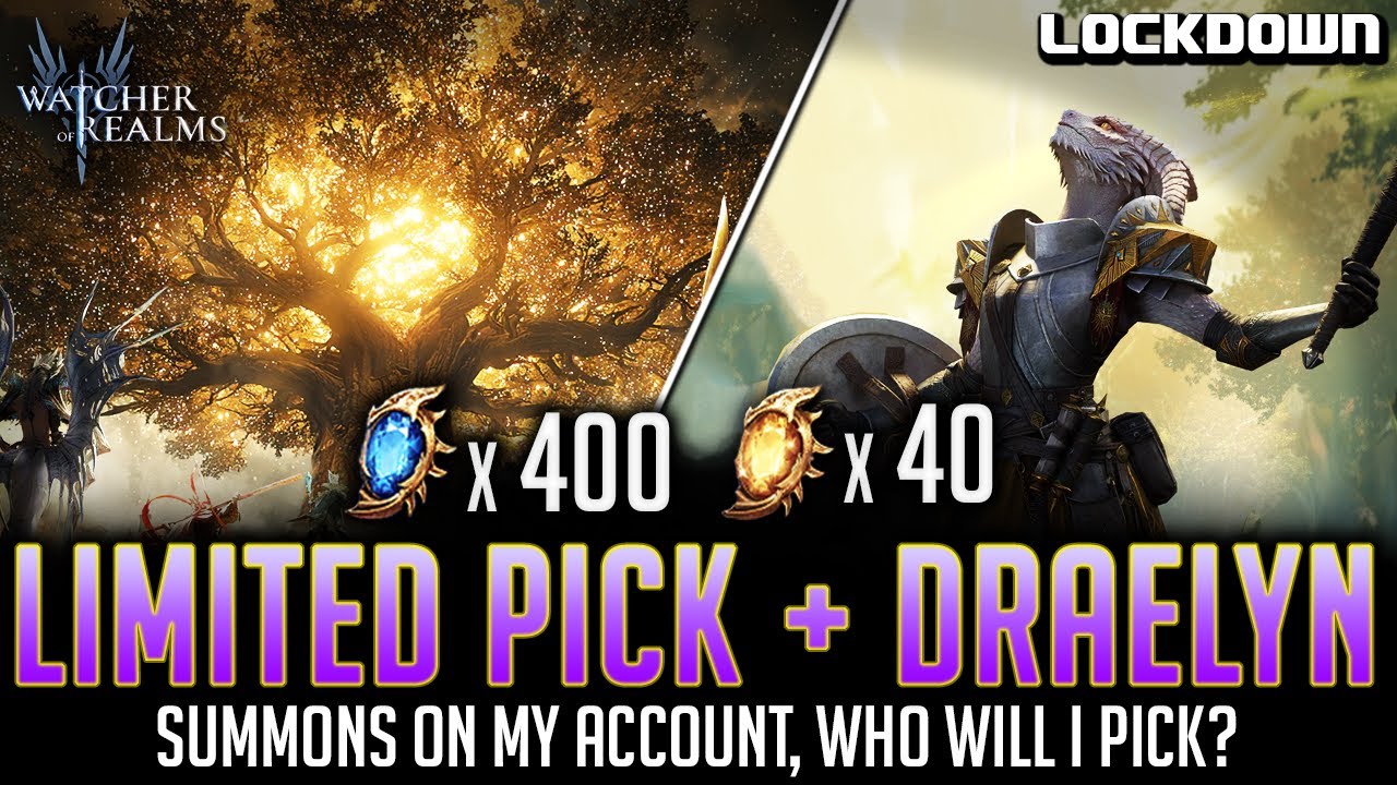 WOR: Limited + Draelyn got me 6 Legendaries! Watcher of Realms Summons