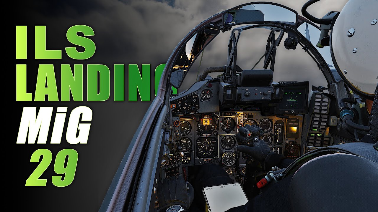 Система посадки по приборам для МиГ-29 | DCS | НОВЫЙ Fulcrum | Учебное пособие