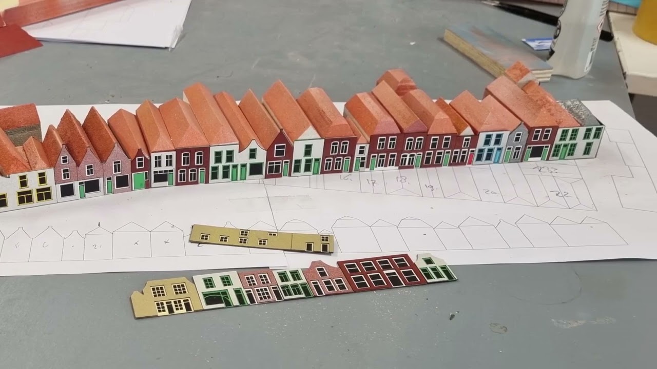 Bouw maquette vestingstad Brielle door Miniworld Rotterdam
