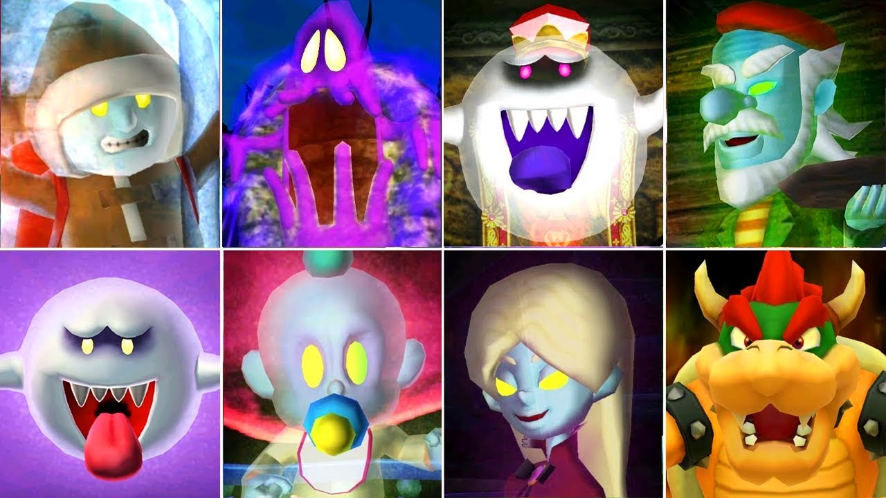Luigi's Mansion 1 - All Bosses (No Damage)