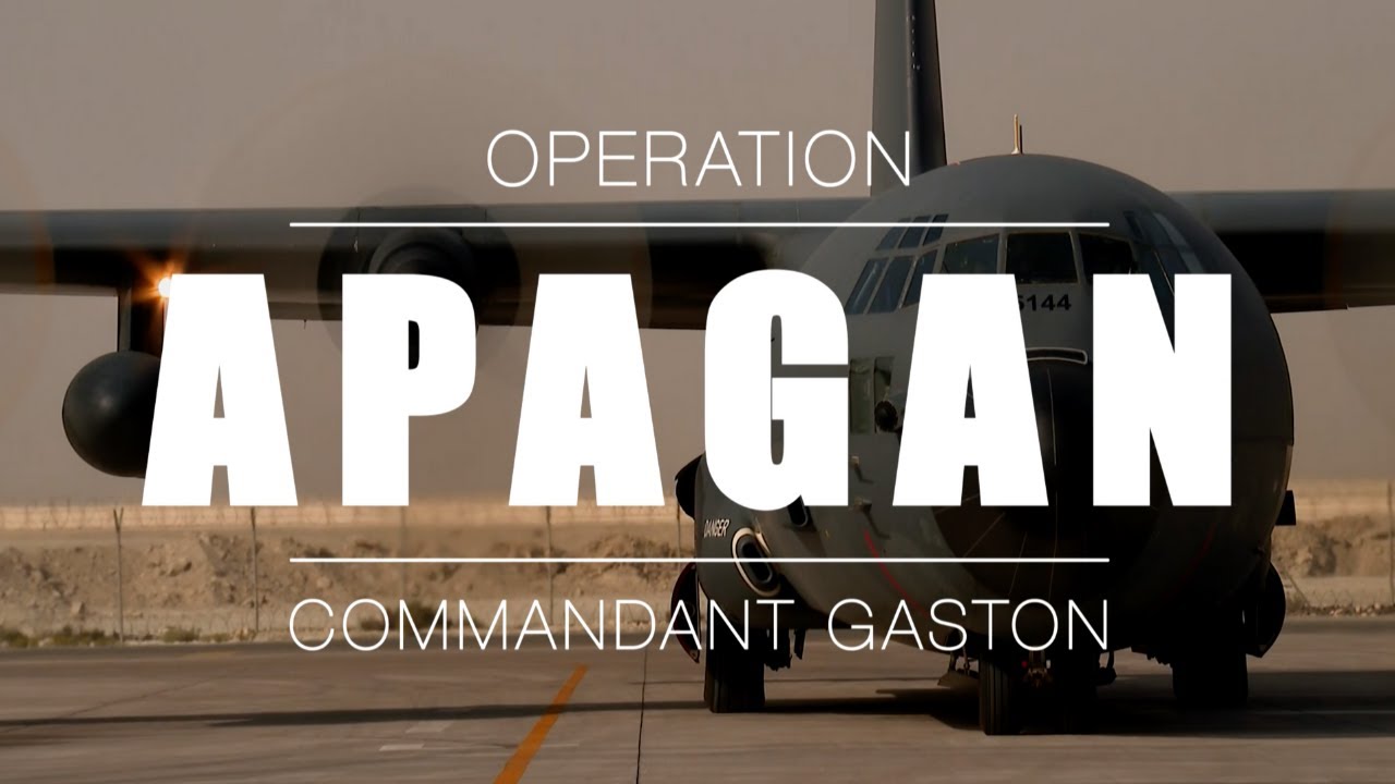 Opération APAGAN - Commandant en second du 