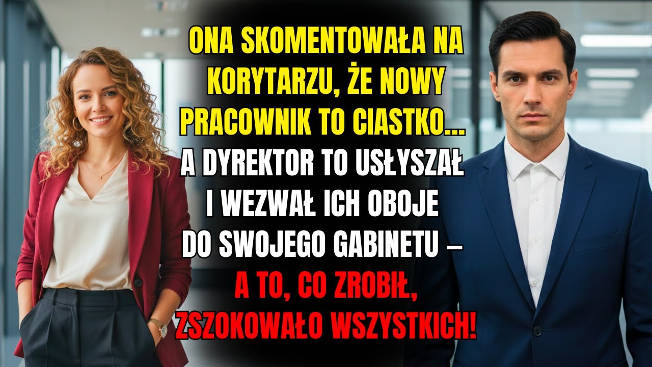 🔥 NAZWAŁA NOWICJUSZA „PRZYSTOJNIAKIEM”... ALE DYREKTOR TO USŁYSZAŁ I MU SIĘ NIE SPODOBAŁO! I WTEDY..
