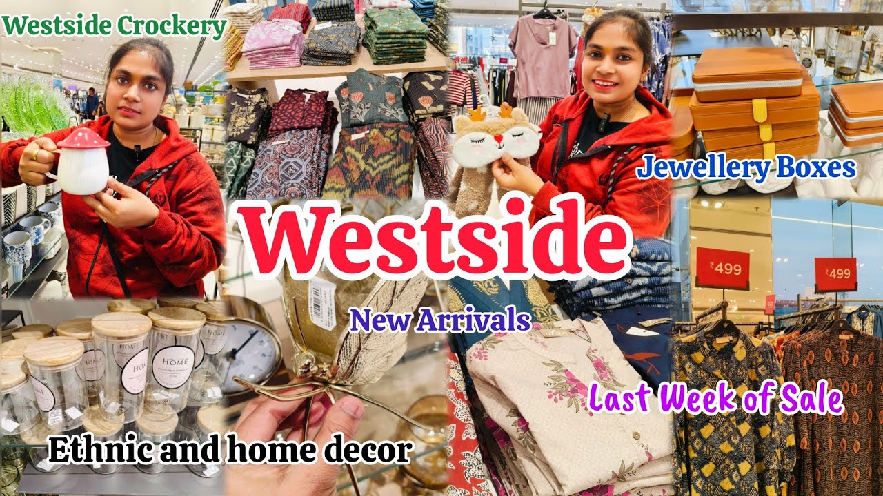 Westside New Collection 2026 | Westside Jewellery💍Boxes,Crockery🥂,Home decor 🍄 | Sale 📣 #westside 