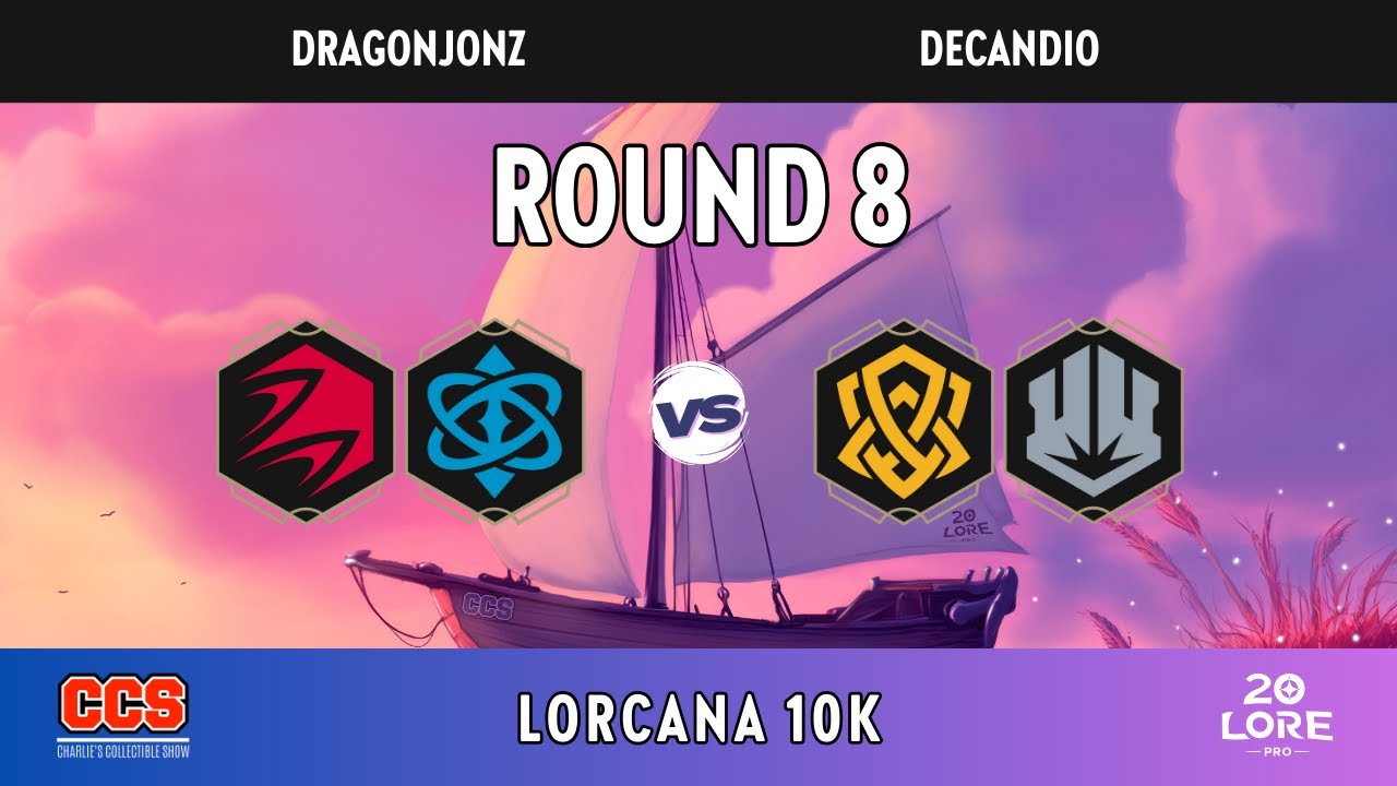 CCS Lorcana 10K RD 8 - Set 6 - DEC