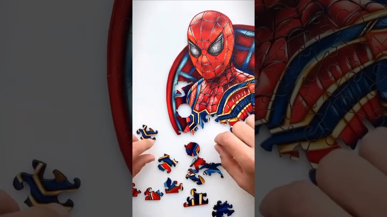 Spider-Man Wooden Puzzle &mdash; a fan favorite and bestseller from Active Puzzles!