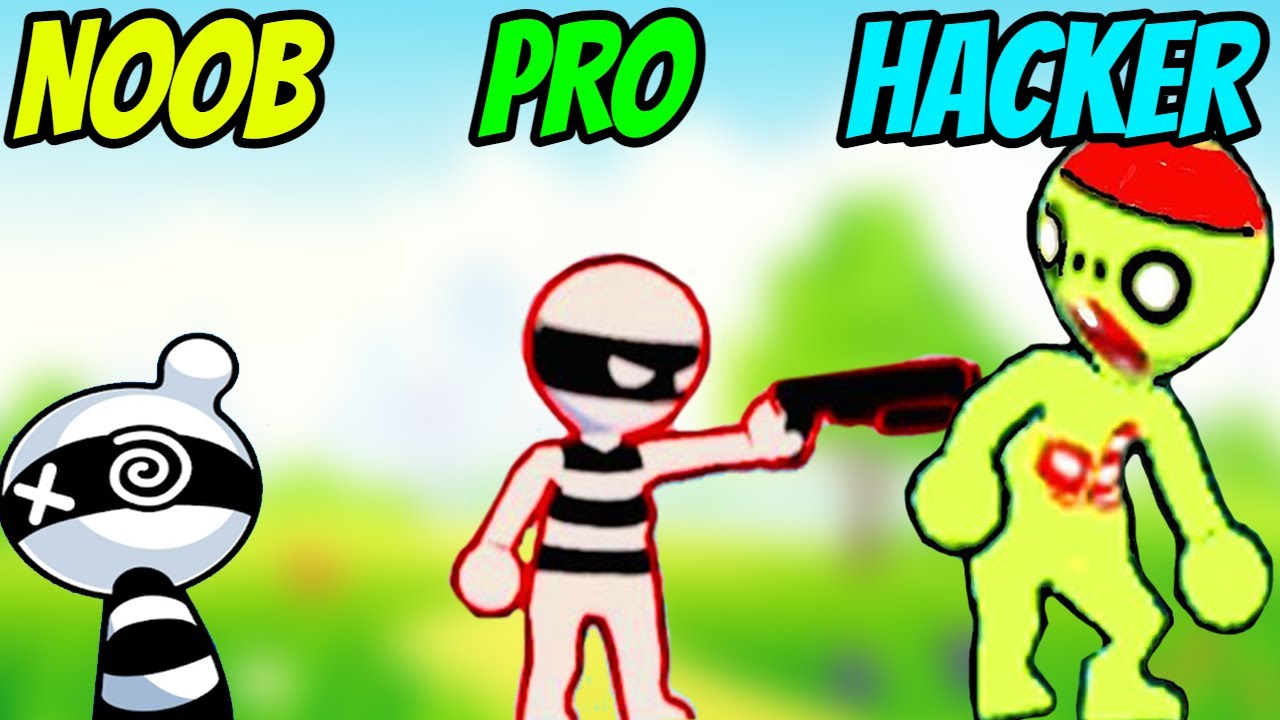Draw Hero 3D - NOOB vs PRO vs HACKER