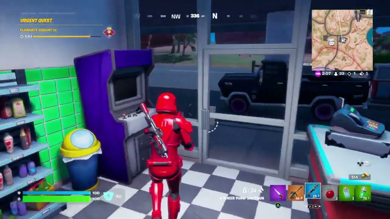 Fortnite STAR WARS Sith Trooper Solo Victory!