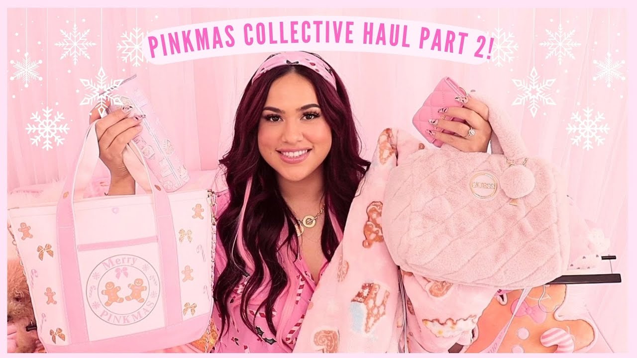 PART 2!! EVERYTHING PINKMAS! |UNBOXING!