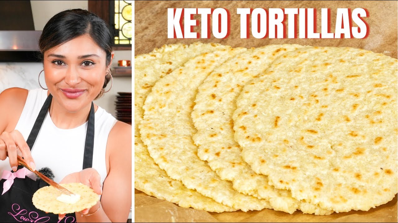 How to Make the EASIEST and Most AMAZING KETO TORTILLAS!