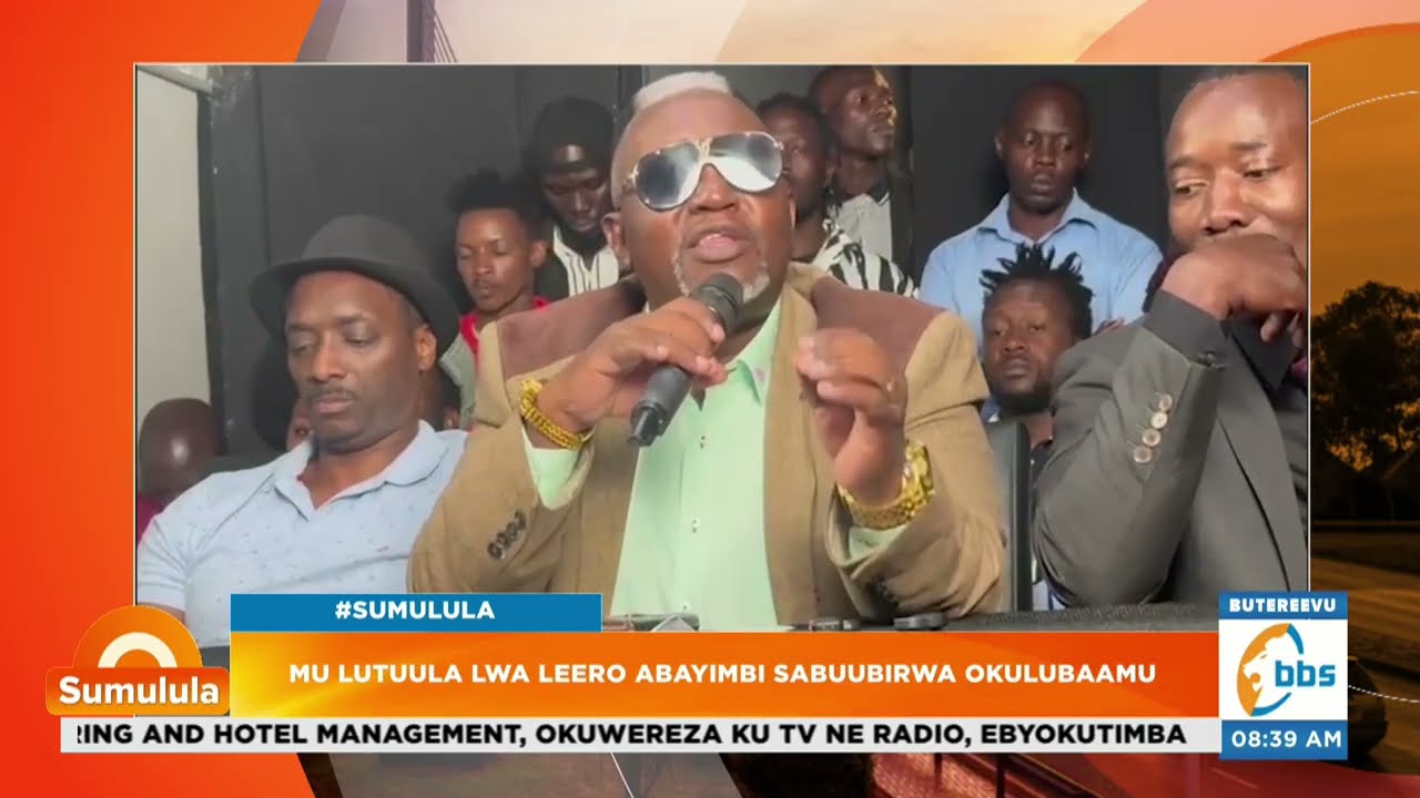 Etteeka lya Copyright likomawo mu Palamenti olwalero, baabano abesunze okulikuba obutayita #Sumulula
