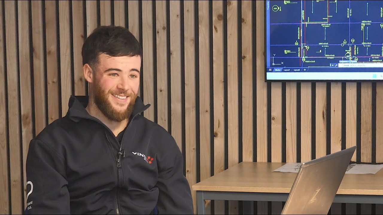 VINCI Building's apprentice Max