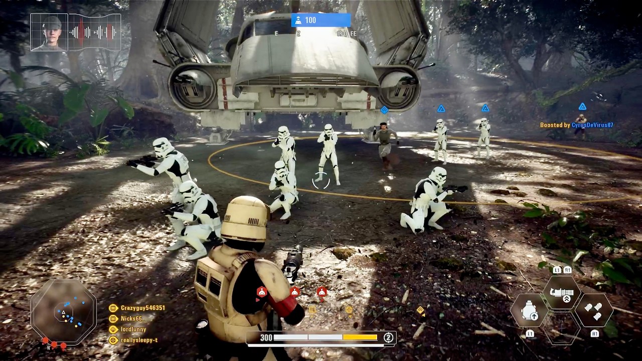 STAR WARS Battlefront 2: Геймплей в режиме &laquo;Галактическая битва&raquo;