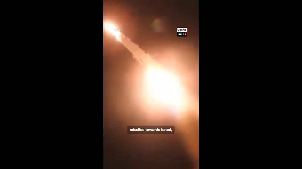 Iran fires first missiles into Israel since ceasefire
