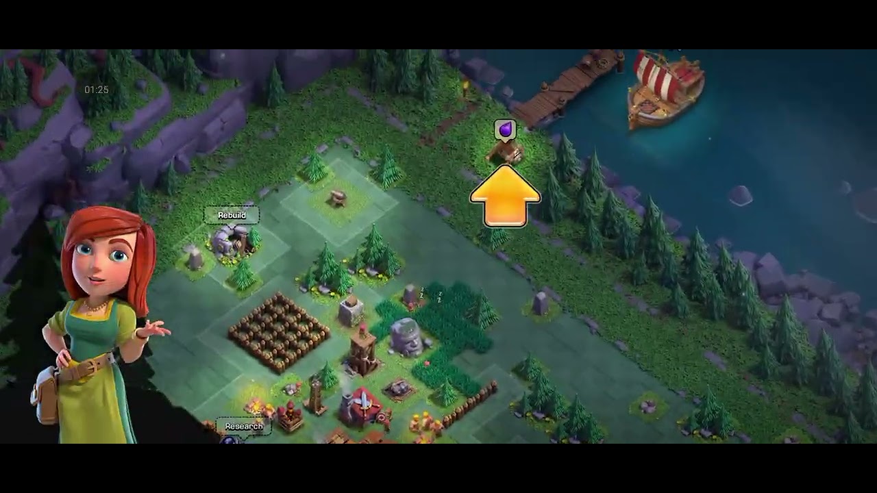 builder bhejen Clash of Clan attack video play 