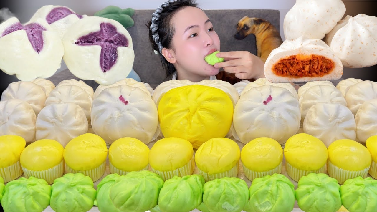 Thử Thách Ăn Tất Cả Bánh Bao Ở Cửa Hàng Tiện Lợi
