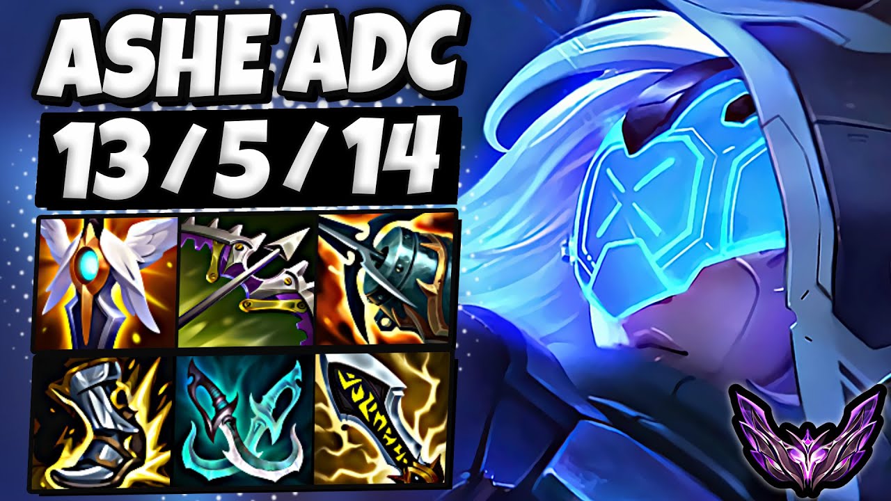 Ashe vs Caitlyn [ ADC ] Lol Korea Master Patch 25.24 ✅