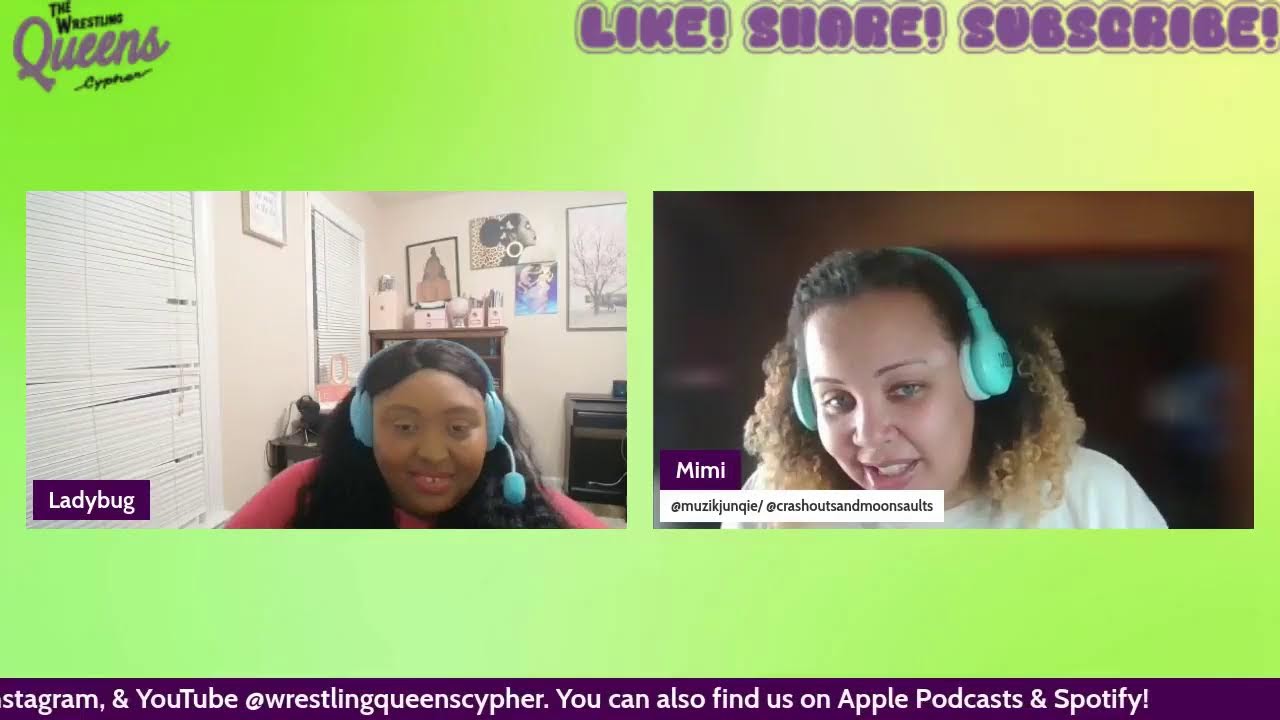 Who Are The Wrestling Queens Cypher? Day One Ish | Meet Mimi AKA Muzik Junqie!