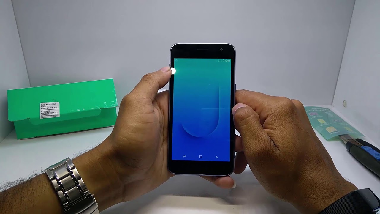Unboxing Samsung Galaxy J2 Core Prata📱