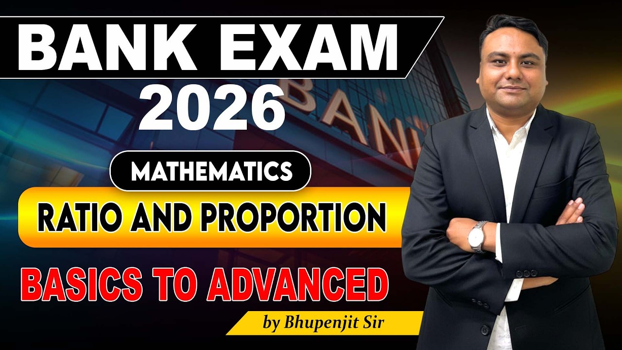 Ratio & Proportion | Complete Basics + Tricks | Banking Exams 2026