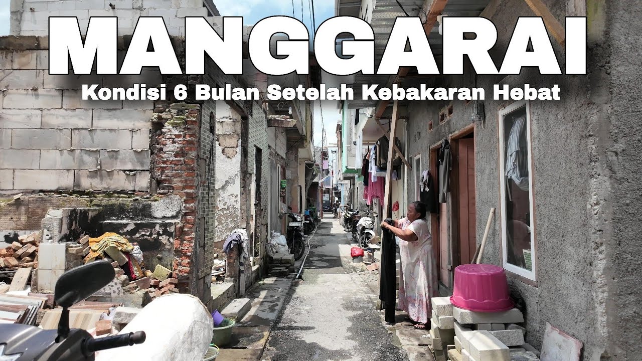 Kondisi Permukiman Manggarai Setelah Kebakaran 6 Bulan Lalu | Real Life In Jakarta Indonesia