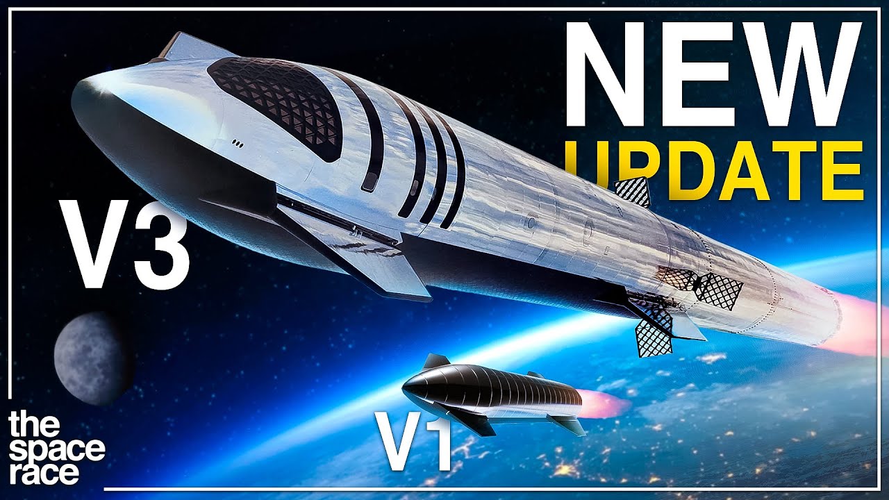 Илон Маск объявил о скором выходе Starship V3!