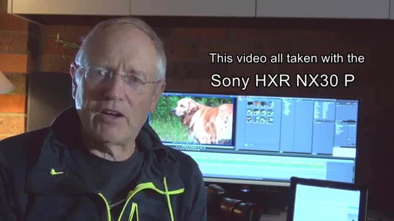 Sony NX 30 with  Balanced Optical SteadyShot Stabilization
