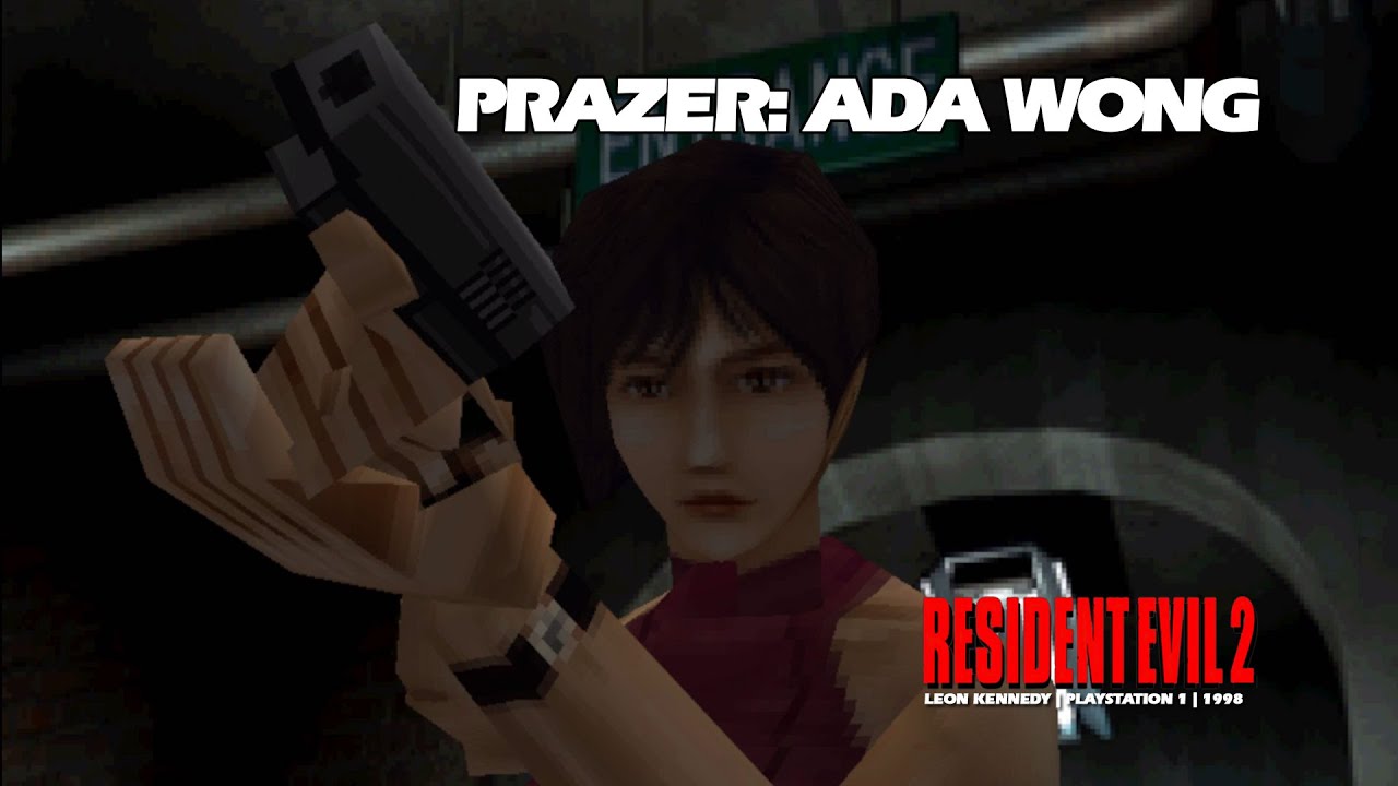 Mais uma sobrevivente: Ada Wong - Resident Evil 2 (PS1) - 1998 | Leon | #06