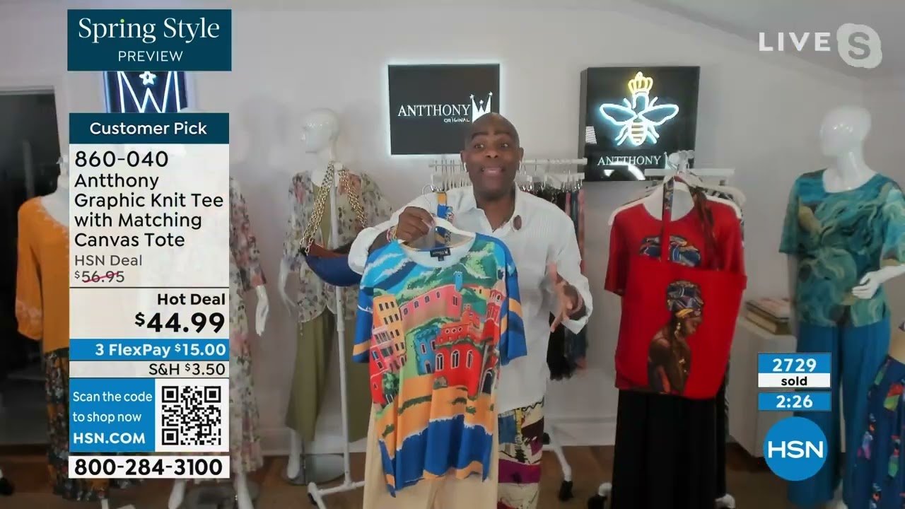 HSN | Antthony Design Original Fashions 02.22.2024 - 03 PM