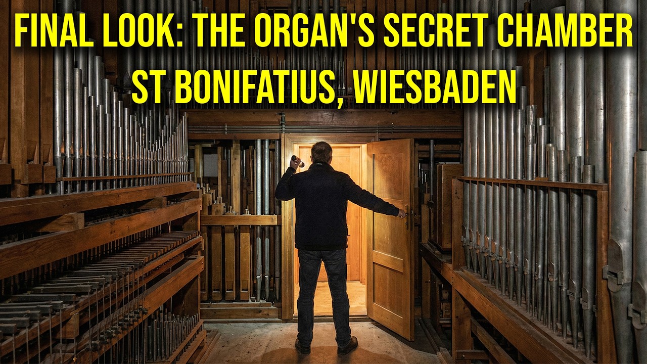 Hidden Secrets of St. Bonifatius: Inside Wiesbaden’s Mysterious Church Organ Chamber
