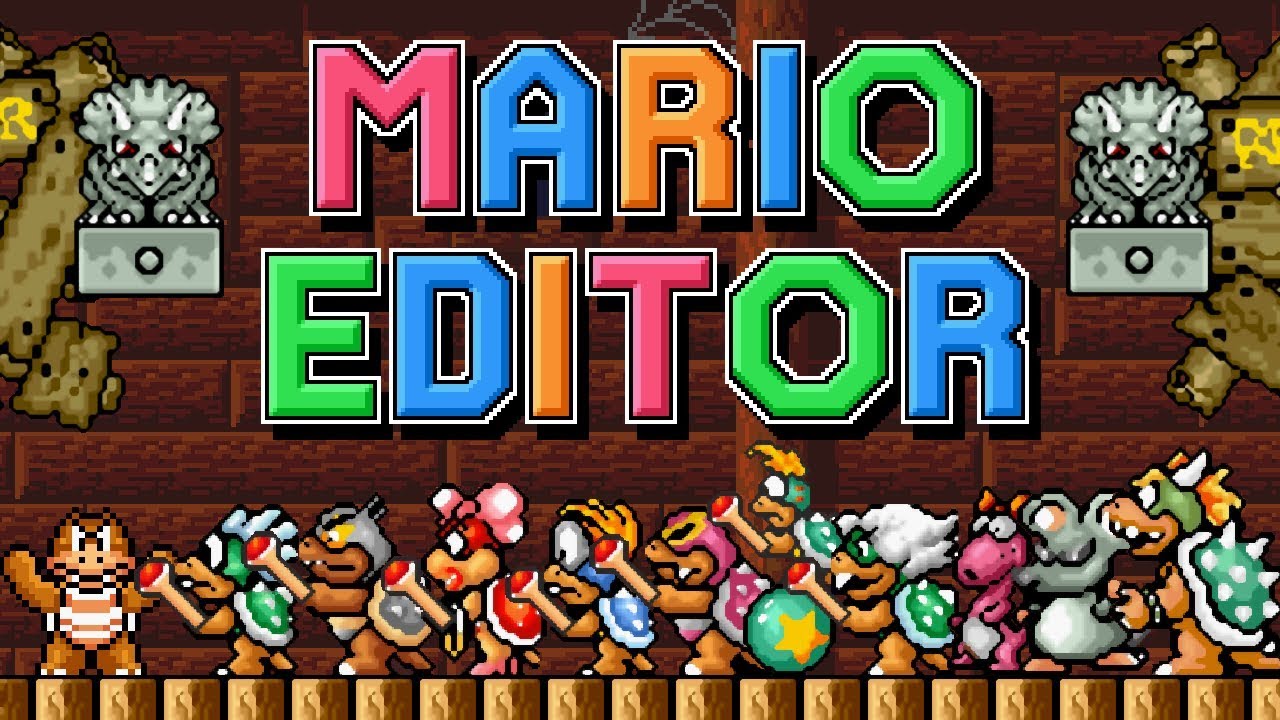 Mario Editor - ALL BOSSES