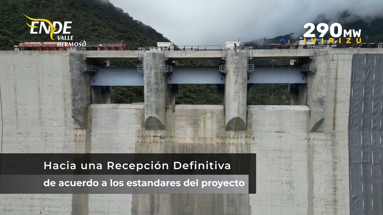 Realizan pruebas de funcionamiento a compuertas Taintor de la Presa Sehuencas