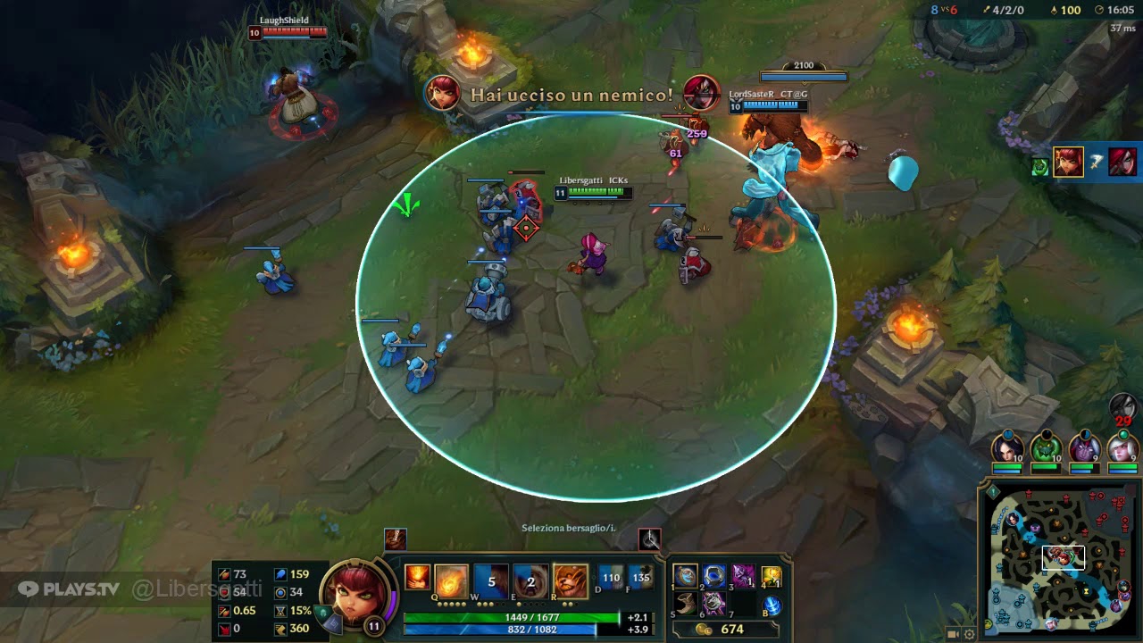 Annie mid vs Katarina - 7 2 2 - best moments - season 8