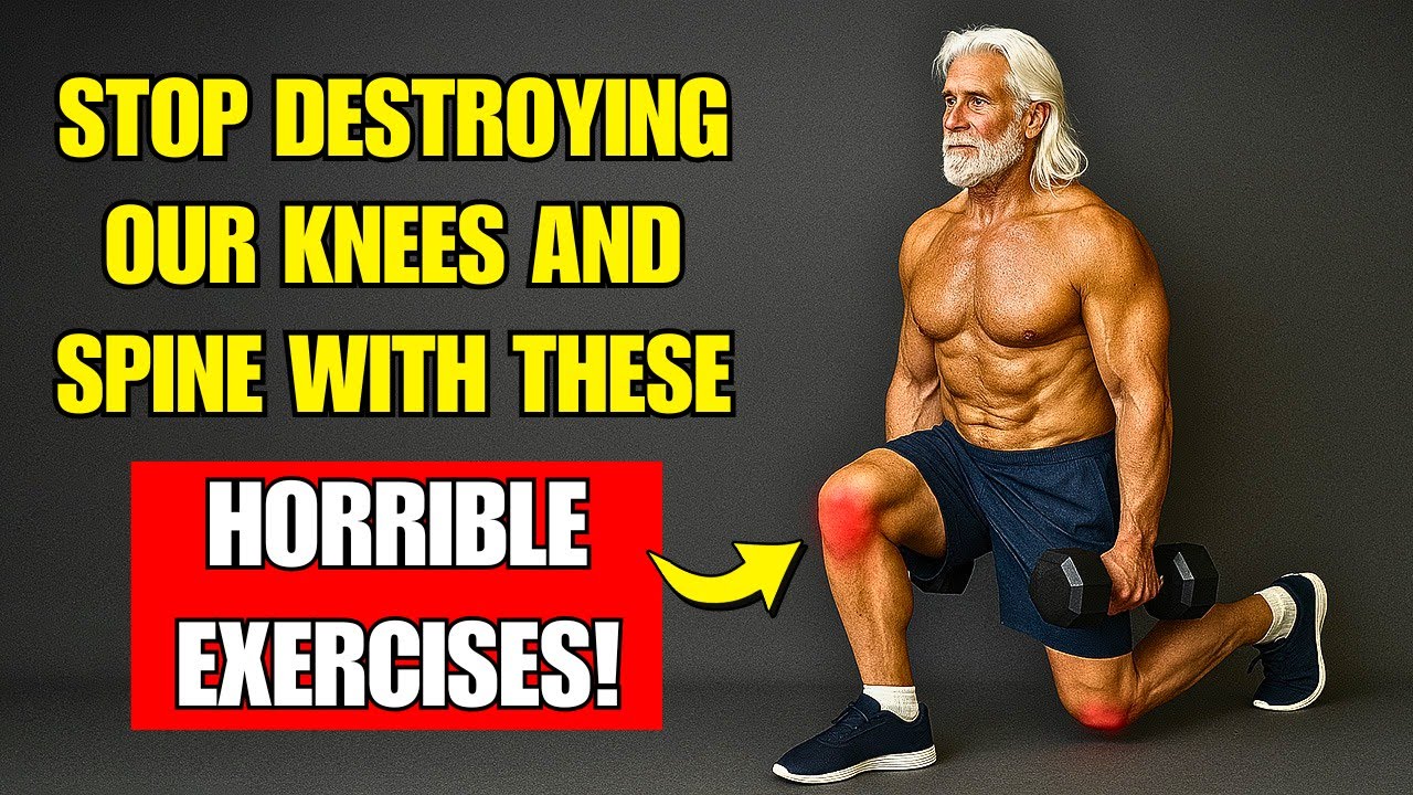 10 Exercises That Destroy Your Knees And Spine The Most After 40 ($15,000 Surgery Risk)