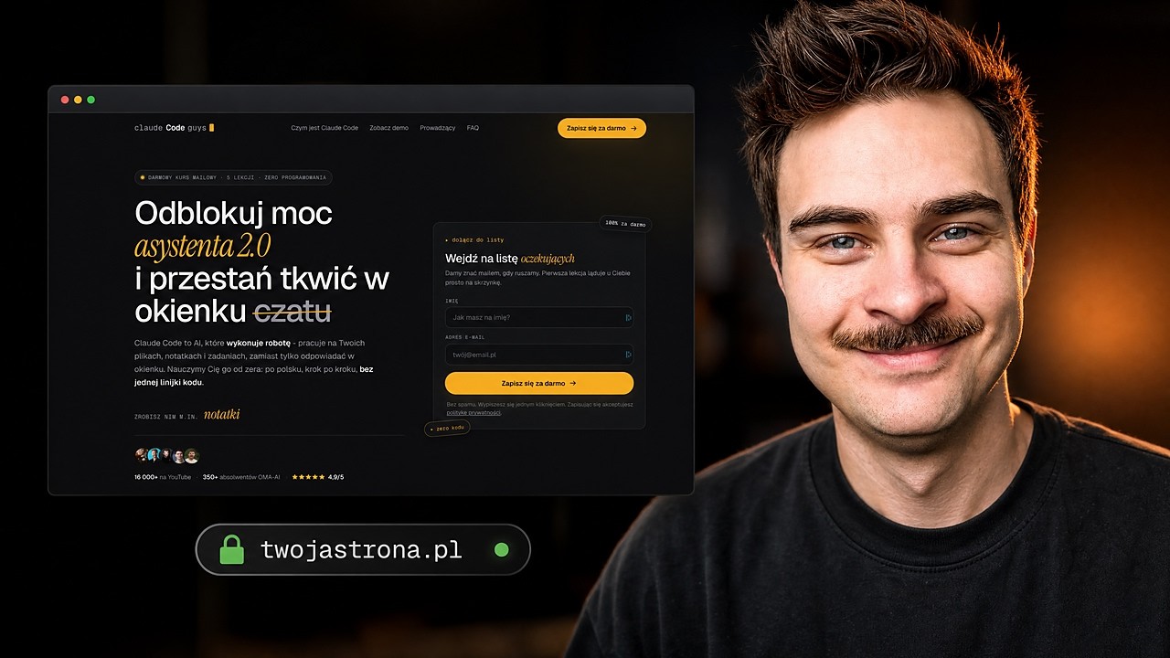 Jak Opublikować Stronę WWW Stworzoną Przez Claude Code Czy Codex? (BEZ PROGRAMOWANIA)