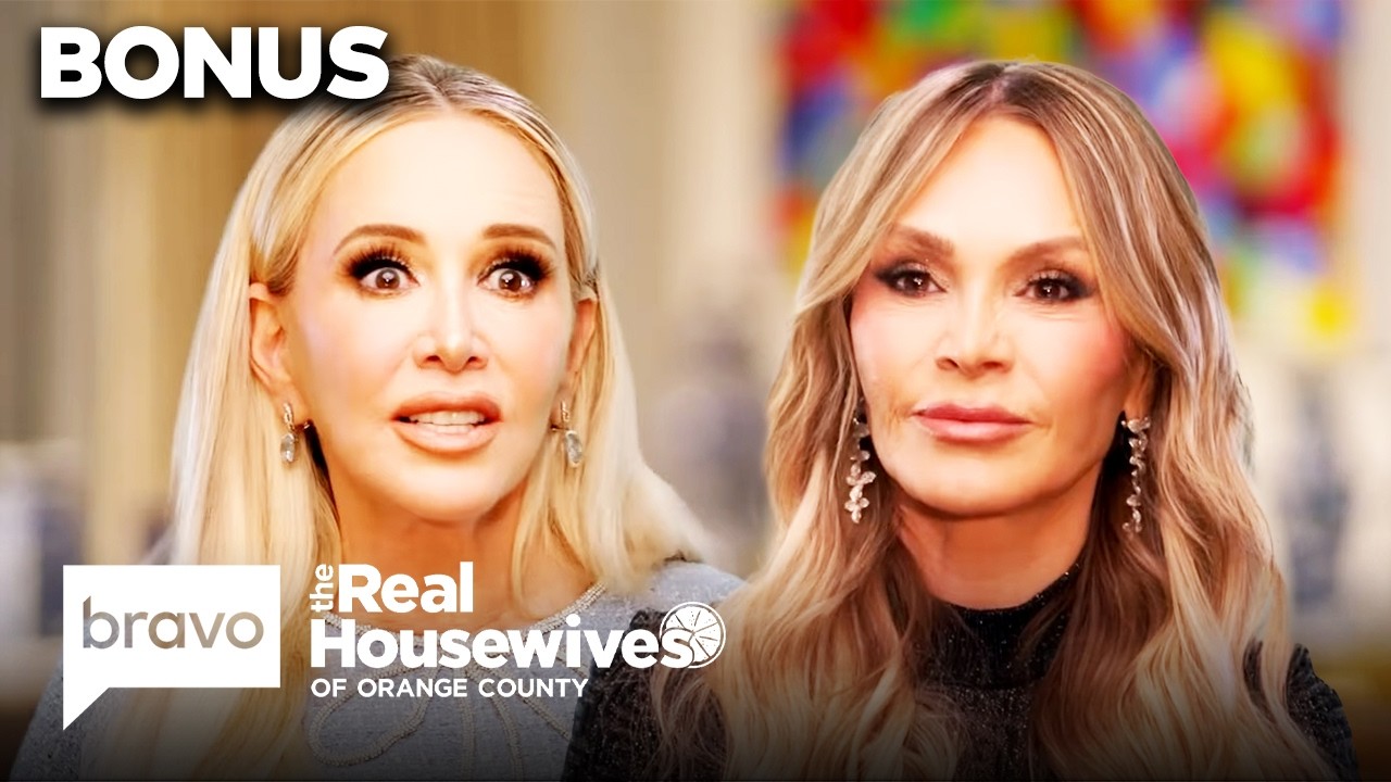 Shannon Storms Beador Reacts To Tamra & Gretchen Skipping On The Beach | RHOC (S19 E9) | Bravo