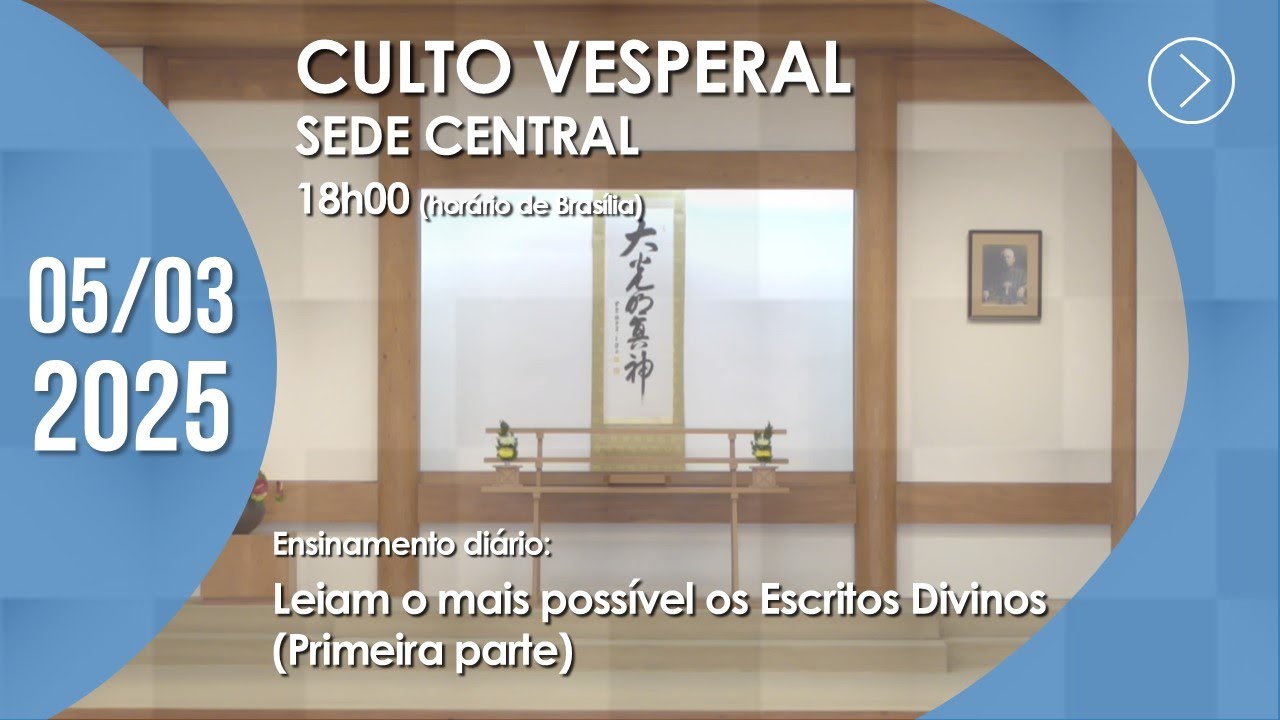 Culto Vesperal | 