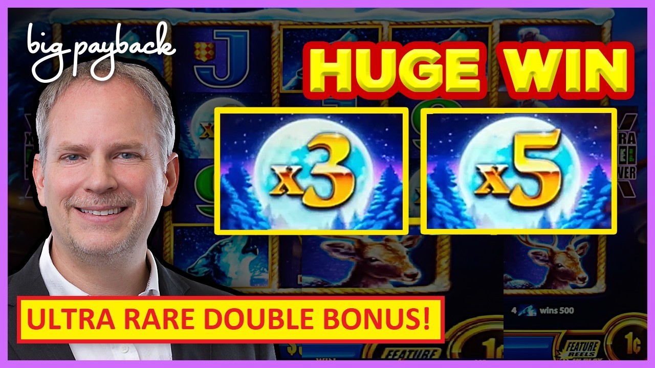 ULTRA RARE DOUBLE BONUS & HUGE WIN on Wonder 4 Boost Gold Slots!