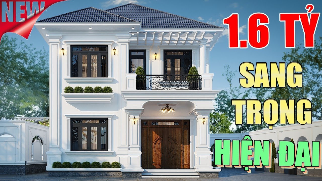 Mẫu nhà MÁI NHẬT 2 tầng theo phong cách TÂN CỔ ĐIỂN cực kì  MỚI LẠ | MH02005
